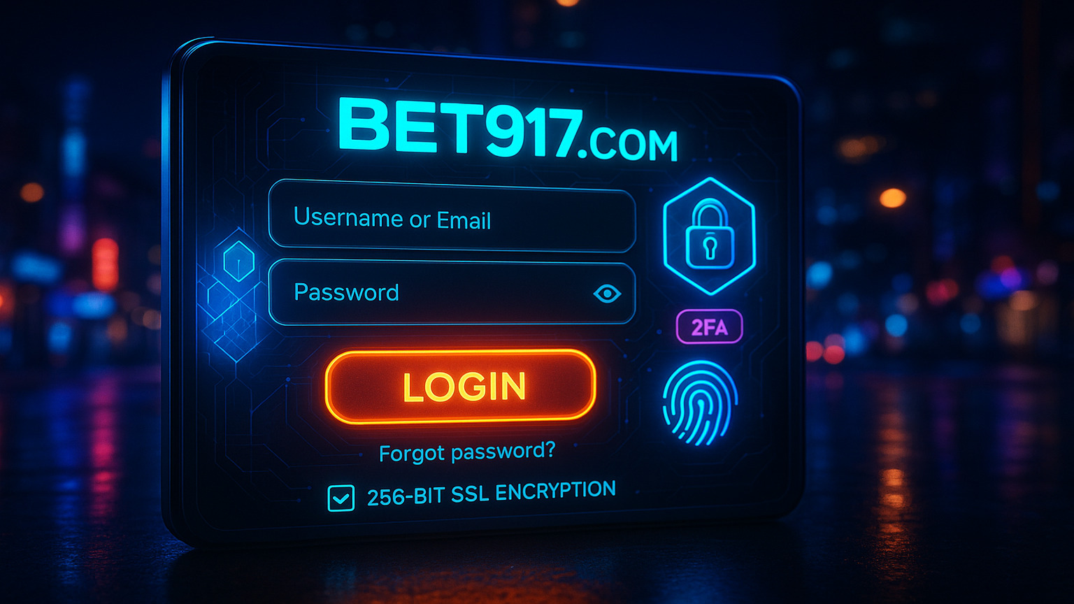 Login BET917.COM
